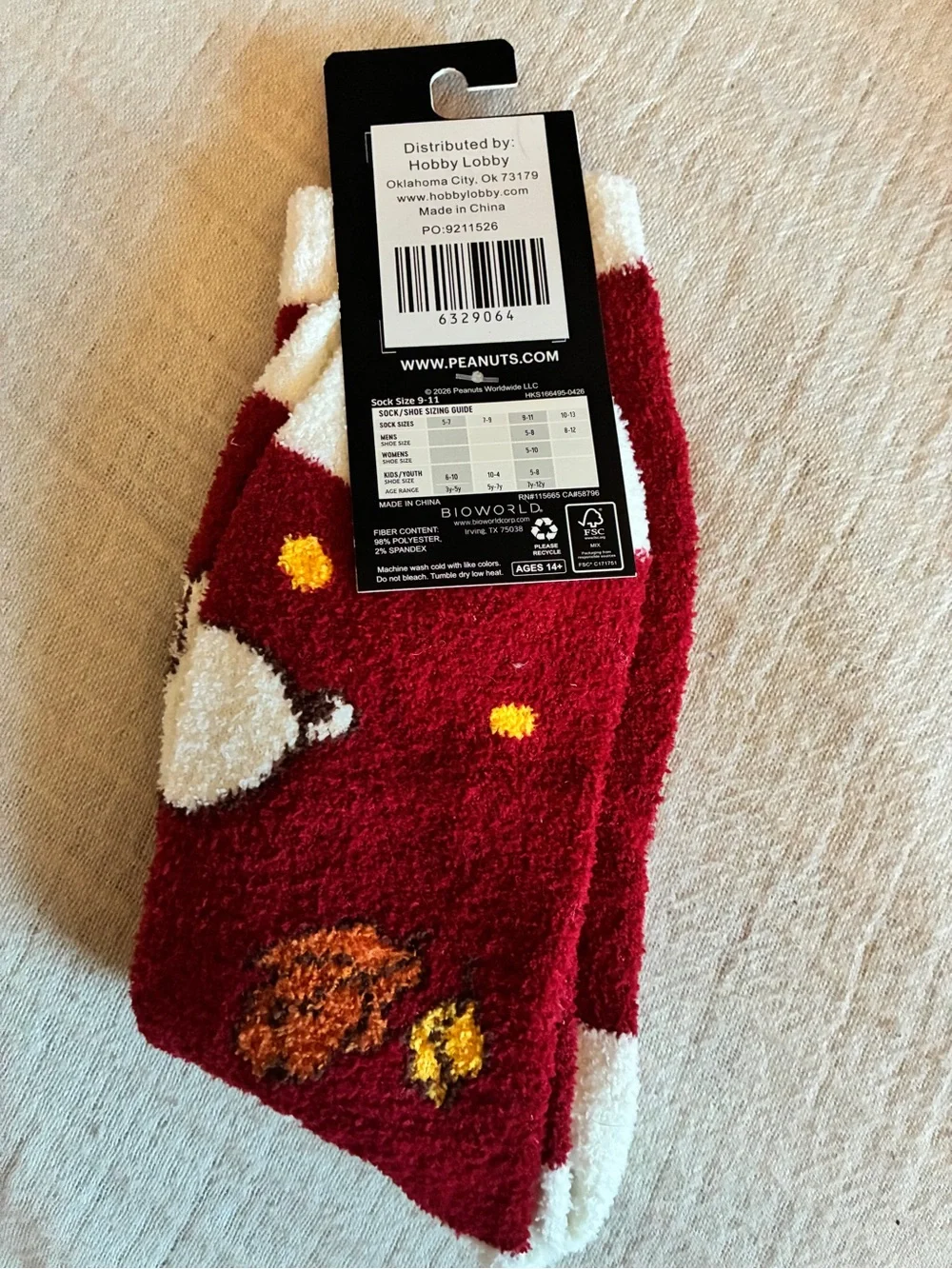 Peanuts warm soft